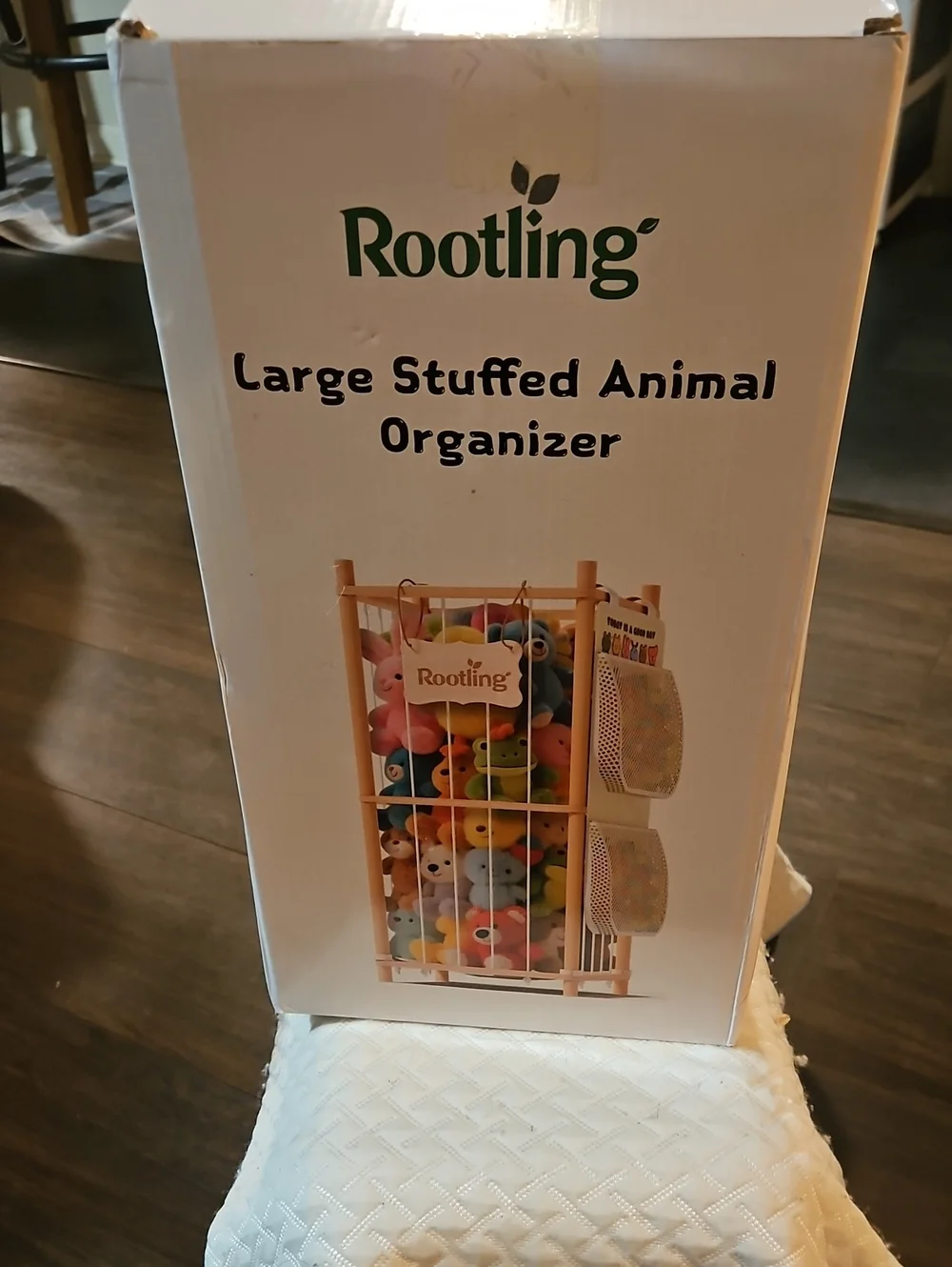 Rootling Large Stuffed Animal Organizer NWT